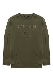 Хлопковый свитшот Balmain