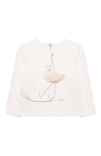 Хлопковый лонгслив Il Gufo