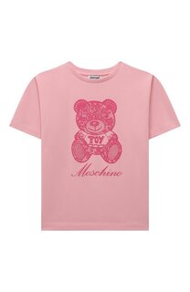 Хлопковая футболка Moschino