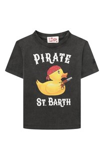 Хлопковая футболка MC2 Saint Barth