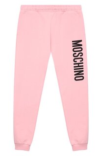 Хлопковые джоггеры Moschino