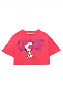 Укороченная футболка Philosophy di Lorenzo Serafini Kids