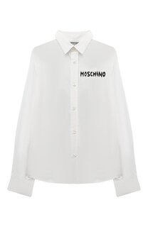 Хлопковая рубашка Moschino