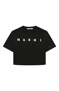 Хлопковая футболка Marni