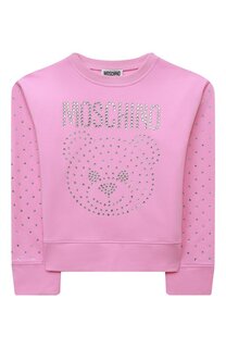 Хлопковый свитшот Moschino