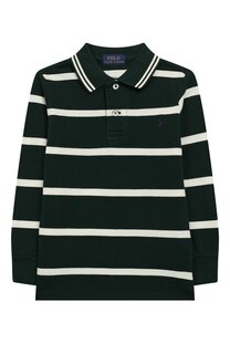 Хлопковое поло с длинными рукавами Polo Ralph Lauren