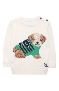 Хлопковый пуловер Polo Ralph Lauren