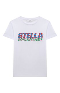 Хлопковая футболка Stella McCartney