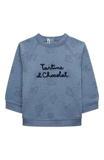 Хлопковый свитшот Tartine Et Chocolat