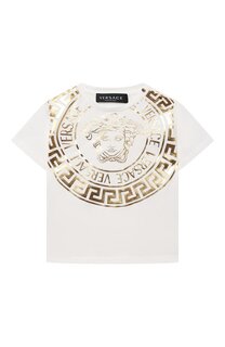 Хлопковая футболка Versace