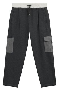 Хлопковые брюки Brunello Cucinelli