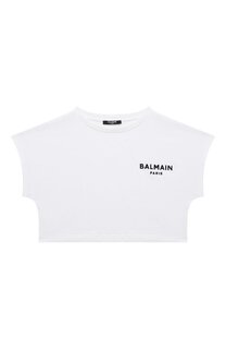 Хлопковый топ Balmain