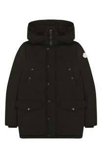 Пуховая парка с капюшоном Moncler Enfant