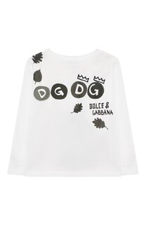Хлопковый лонгслив Dolce & Gabbana