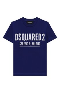 Хлопковая футболка Dsquared2