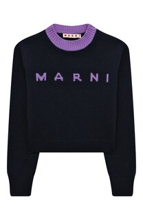 Пуловер из шерсти и кашемира Marni