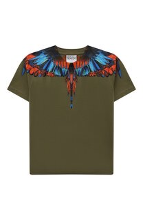 Хлопковая футболка Marcelo Burlon Kids of Milan