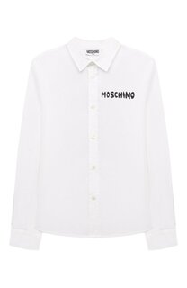 Хлопковая рубашка Moschino