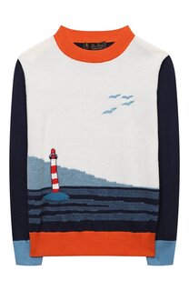 Хлопковый пуловер Loro Piana