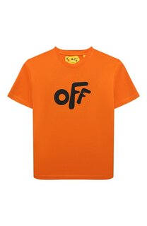 Хлопковая футболка Off-White