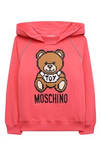 Хлопковое худи Moschino