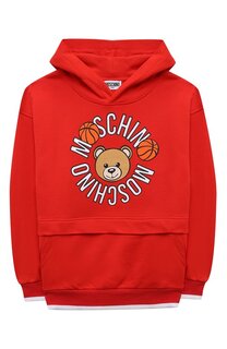 Хлопковое худи Moschino