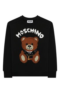 Хлопковый свитшот Moschino