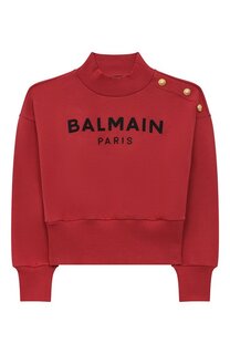 Хлопковый свитшот Balmain