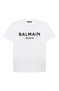 Хлопковая футболка Balmain