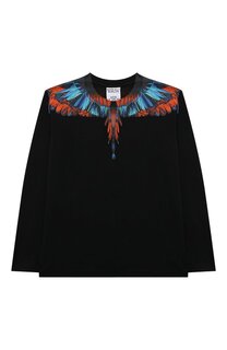 Хлопковый лонгслив Marcelo Burlon Kids of Milan