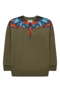 Хлопковый свитшот Marcelo Burlon Kids of Milan