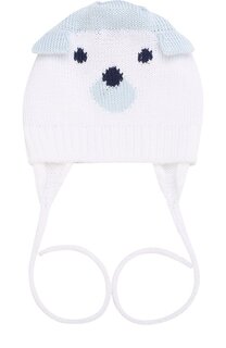 Хлопковая шапка с декором на завязках Catya