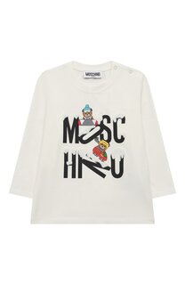 Хлопковый лонгслив Moschino