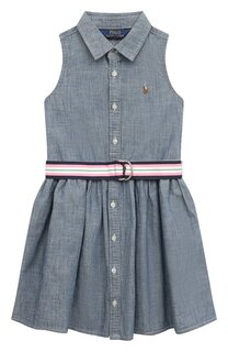 Хлопковое платье Polo Ralph Lauren