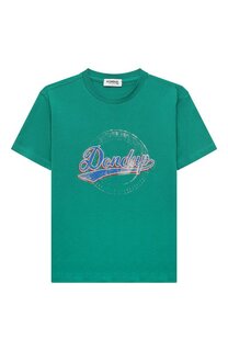 Хлопковая футболка Dondup Kids