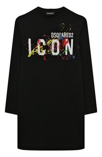 Хлопковое платье Dsquared2