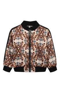 Бомбер из вискозы Burberry