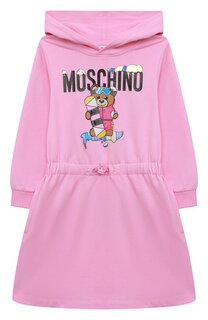 Хлопковое платье Moschino
