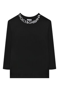 Хлопковый лонгслив Dolce & Gabbana