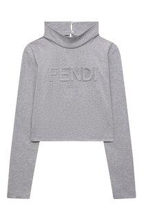 Укороченная водолазка из хлопка Fendi