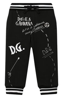 Хлопковые джоггеры Dolce & Gabbana