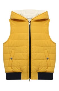 Утепленный жилет Brunello Cucinelli