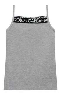 Хлопковая майка Dolce & Gabbana