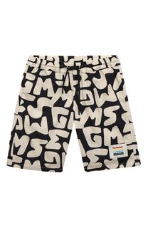 Хлопковые шорты MSGM kids