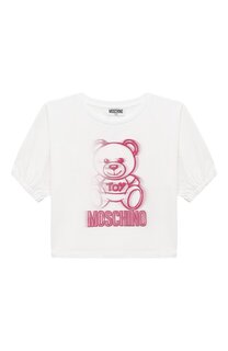 Хлопковая футболка Moschino