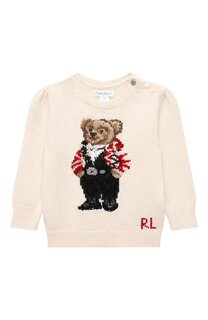 Хлопковый пуловер Polo Ralph Lauren