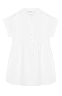 Хлопковое мини-платье Philosophy di Lorenzo Serafini Kids