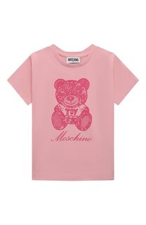 Хлопковая футболка Moschino