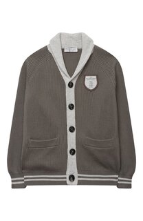 Хлопковый кардиган Brunello Cucinelli