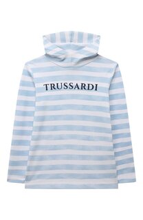 Хлопковый лонгслив Trussardi junior
